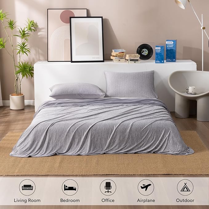 HOMFINE Cooling Blankets for Hot Sleepers - Image 5