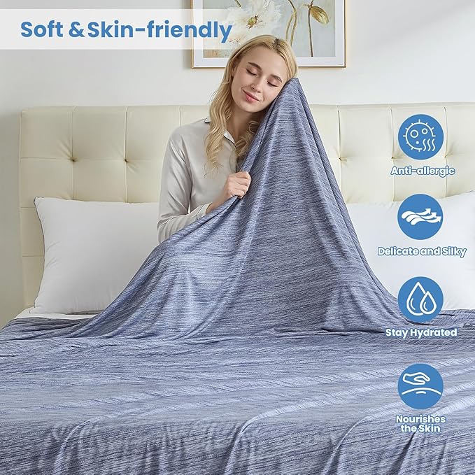 OIGAE Cooling Blanket for Hot Sleepers - Image 5