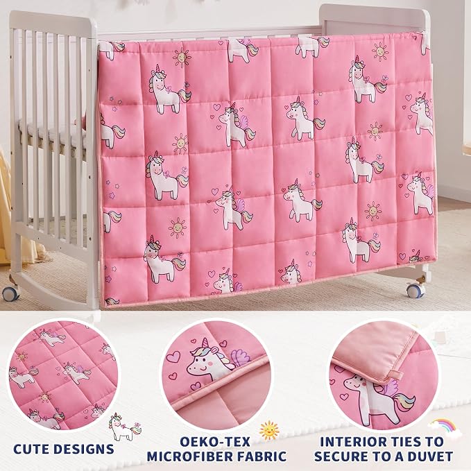anfie Weighted Blanket Kids, Weighted Blanket Cooling Blanket - Image 5