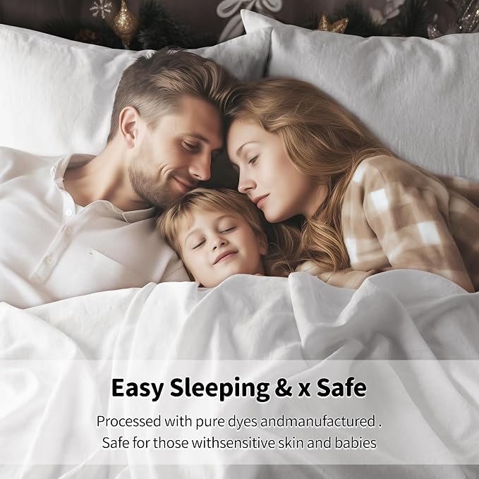 LBRO2M 100% Pure Linen Sheet Set Deep Pocket Up to 16" Bed Sheets Sets - Image 5