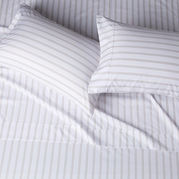 Amazon Basics Lightweight Breathable Brushed Microfiber 4-Piece Bed Sheet Set - Image 3