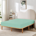 HBHLFZ Queen Fitted Sheet Only, Soft Breathable Bottom Sheet by HBHLFZLuxuryHomeLife