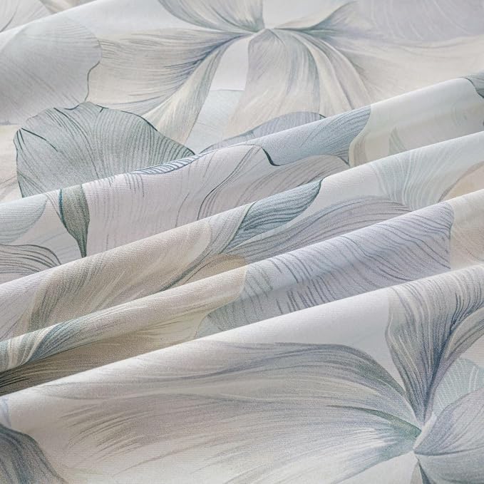 OAITE Duvet Cover Set Queen Size Floral Pattern Ultra Soft 100% Cotton Duvet - Image 6