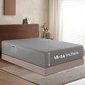 Elegant Comfort 1500 Premium Hotel Quality 18-24 Inches Deep by ELEGANTCOMFORT
