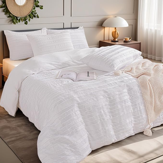 NEXHOME PRO Duvet Cover Full, Soft and Lightweight 100% Washed Microfiber - Image 2