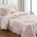 GOONE Twin Quilt Set 68"x86", Lightweight Washed Coverlet, Reversible Spring & by GOONE