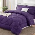CozyLux King Size Comforter Set Purple by CozyLux