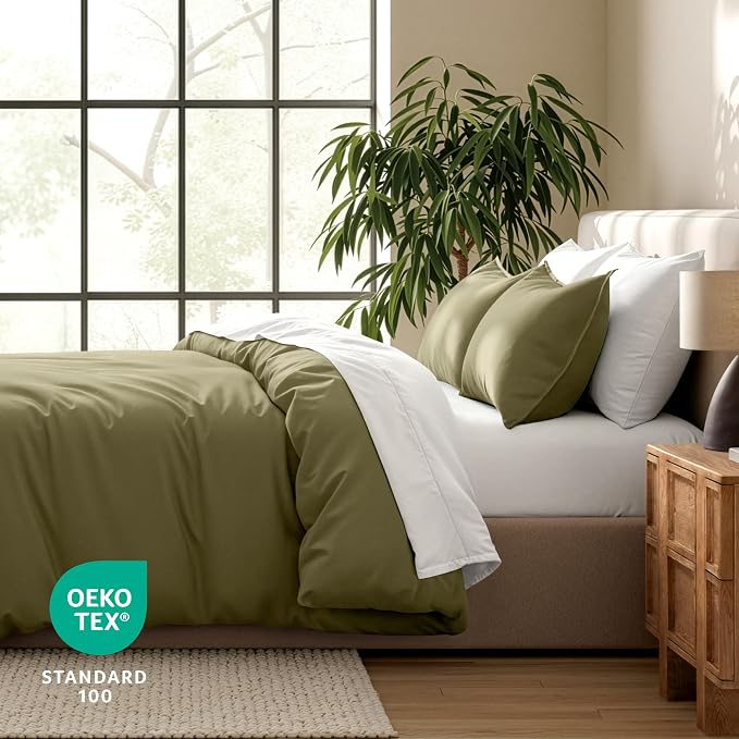 Bare Home Bedding Duvet Cover California King Size - Image 5