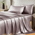CozyLux Satin Sheets Queen Size Bed Set by CozyLux