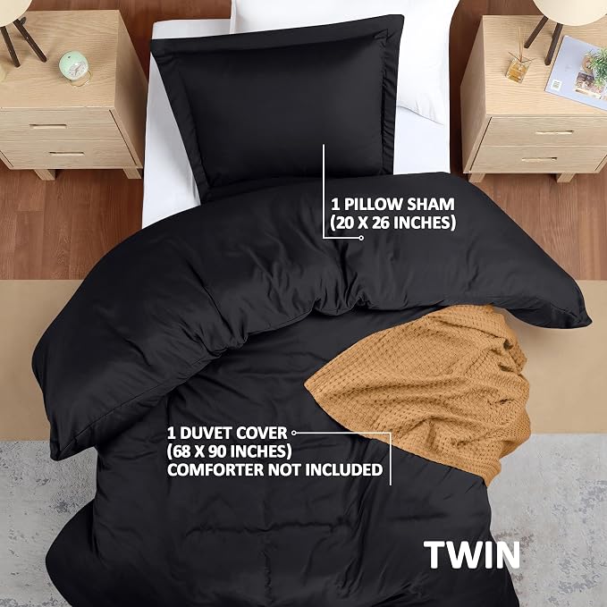Utopia Bedding Duvet Cover Twin Size - Image 2