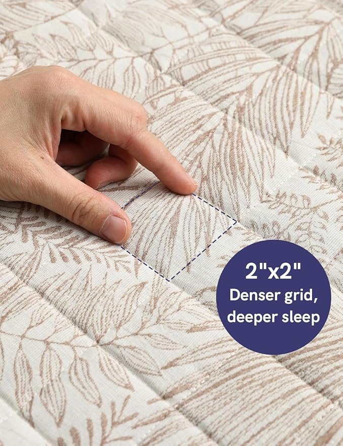 YnM 17lbs Weighted Blanket for Adults, Linen Heavy Bed Throw Blanket - Image 8