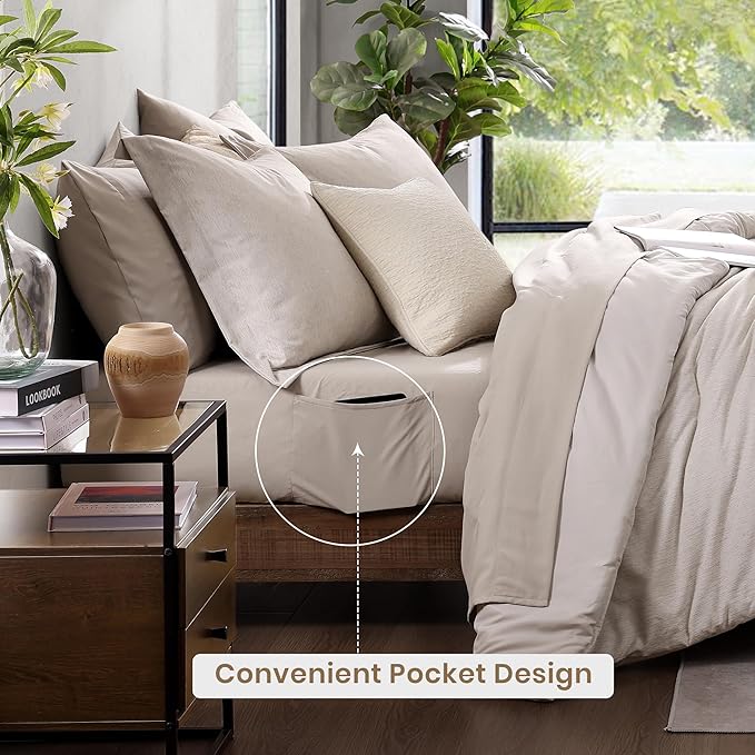 Monbix California King Comforter Set - Image 4