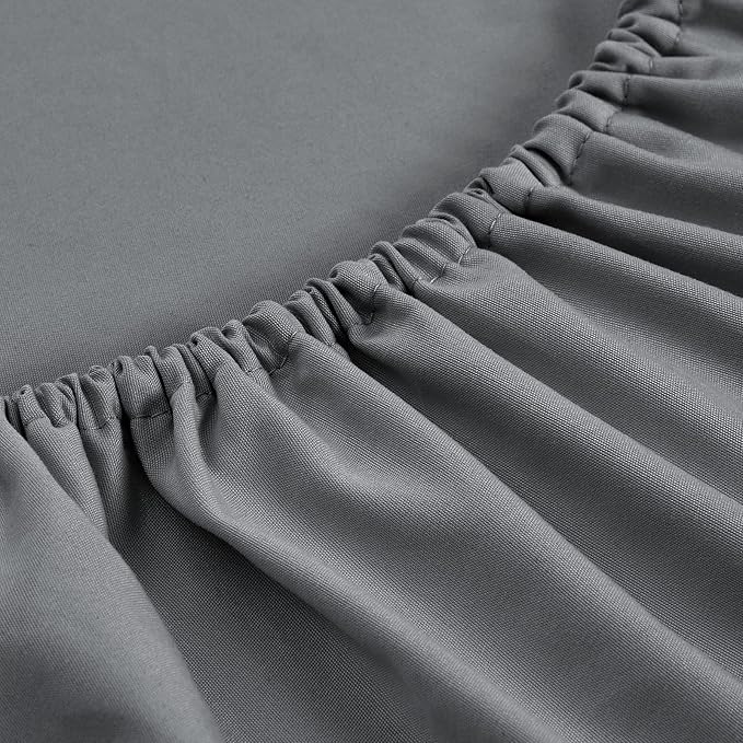 FreshCulture Queen Fitted Sheets, Bulk Pack of 6, Deep Pocket, Soft Microfiber - Image 2
