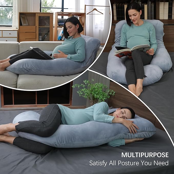 MOON PARK Pregnancy Pillows for Sleeping - Image 6