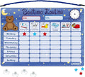 Amonev Magnetic Bedtime Routine Chart Reward Chart and Sleep Training Stay in by Amonev