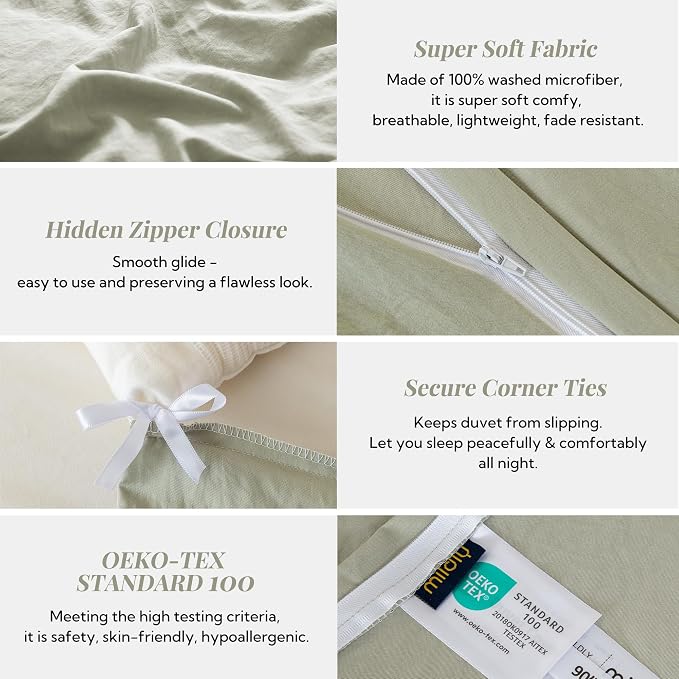 MILDLY Super Soft Duvet Cover 2pcs - Image 5