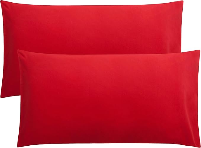 FLXXIE King Pillow Cases Set of 2, Soft Microfiber Pillow Covers by FLXXIE