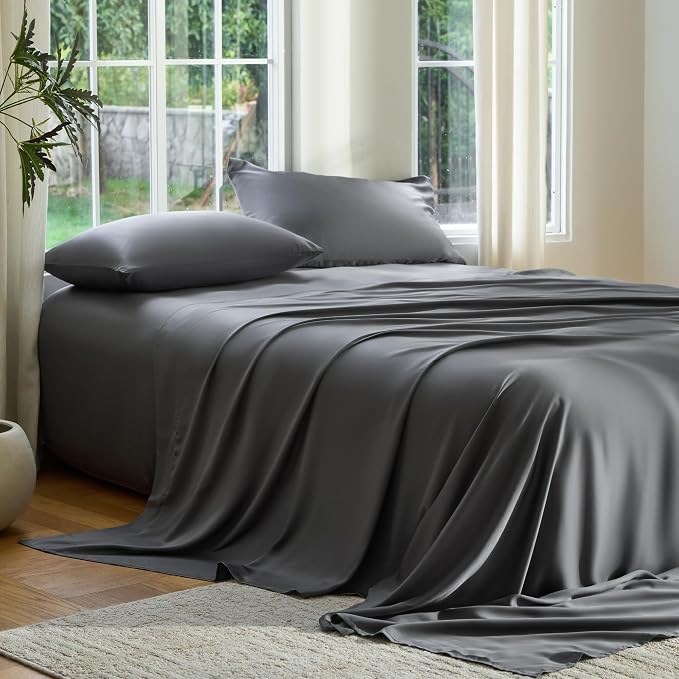DOZ Sheet Set, 100% Viscose derived from Bamboo, Organically Grown, Buttery Soft by DOZ