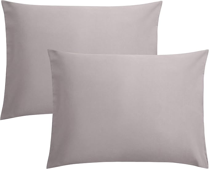 FLXXIE Pillow Cases Standard Size, Soft Microfiber Pillow Covers by FLXXIE