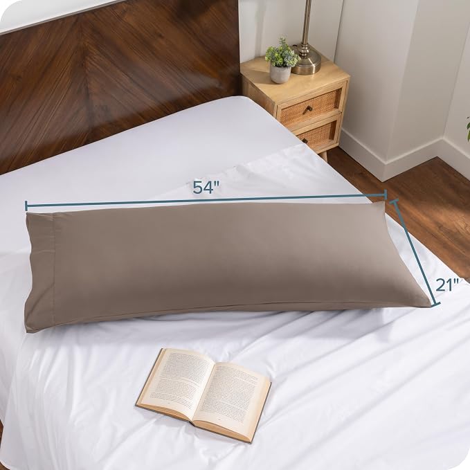Bare Home Microfiber Body Pillow Cover - Image 6