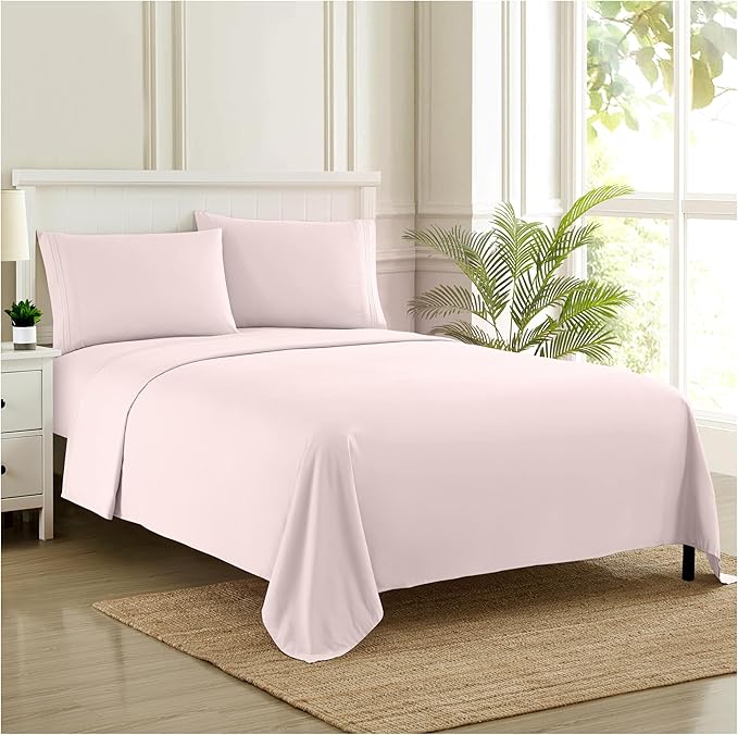 Twin Sheets - Breathable Luxury Sheets - 1800 Supreme Collection Extra Soft by SweetHomeCollection