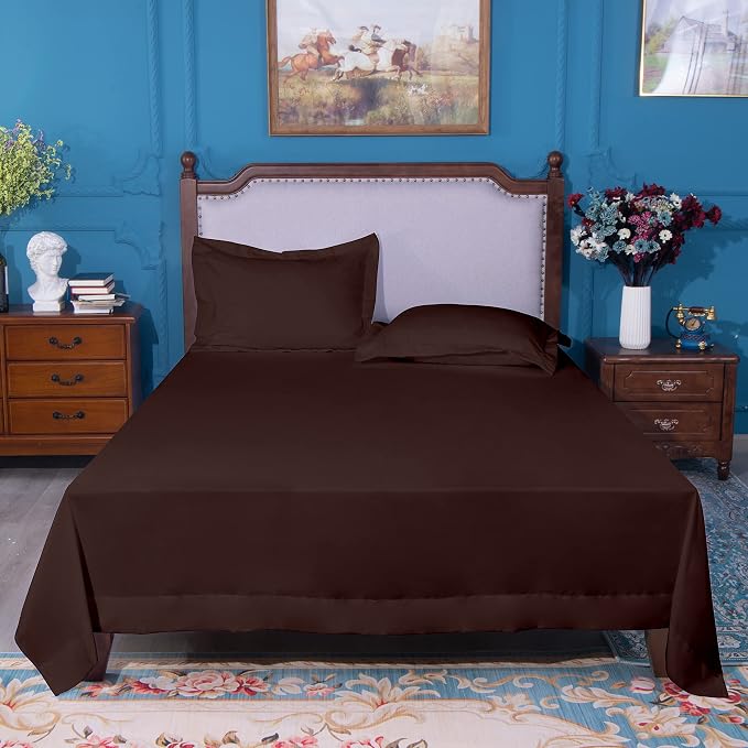 NTBAY Queen Flat Sheet Only - Image 4