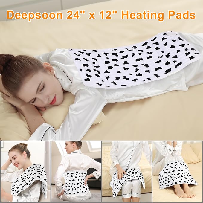 Deepsoon Heating Pad, Electric Heating Pads - Image 2