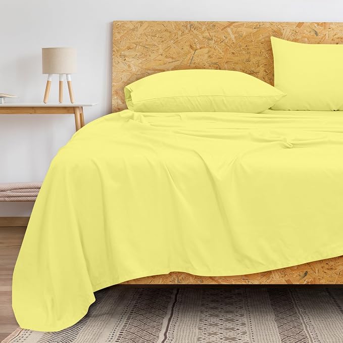 Royale Linens 300 Thread Count 100% Long Staple Combed Cotton Flat Sheet - Image 8