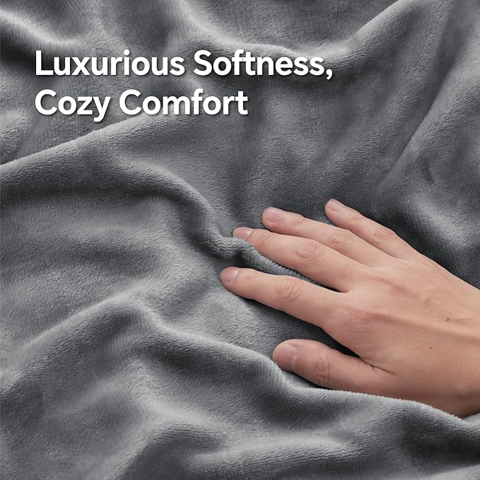 BEDELITE Flannel Pillow Cases Queen Size Set of 2, Super Soft Fleece Pillowcases - Image 4
