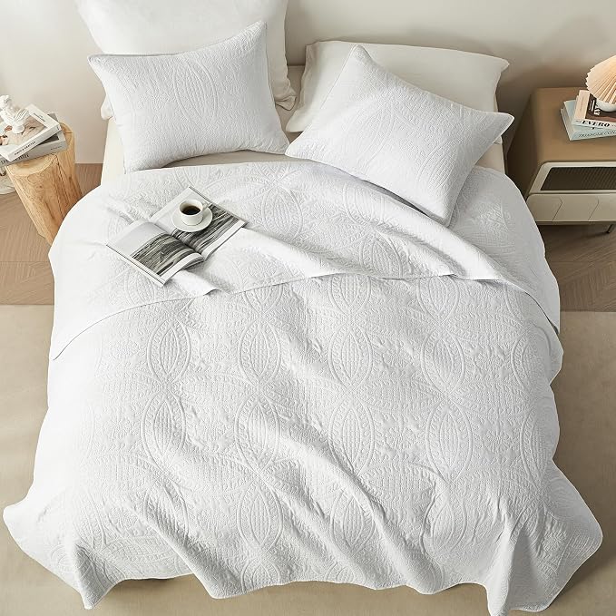 akkialla Twin Quilt Bedding Set, Lightweight Soft Bedspread Coverlet, Modern - Image 3