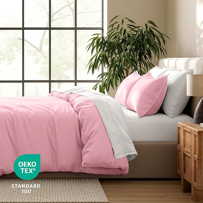 Bare Home Bedding Duvet Cover California King Size - Image 5