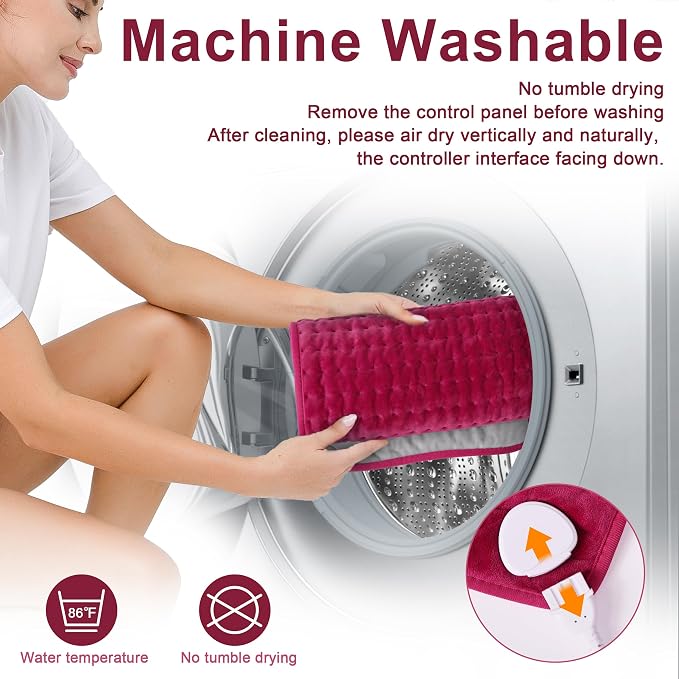 Deepsoon Heating Pad, Electric Heating Pads - Image 6