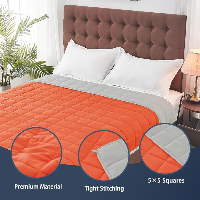 yescool Weighted Blanket for Adults Cooling Heavy Blanket for Sleeping Perfect - Image 7
