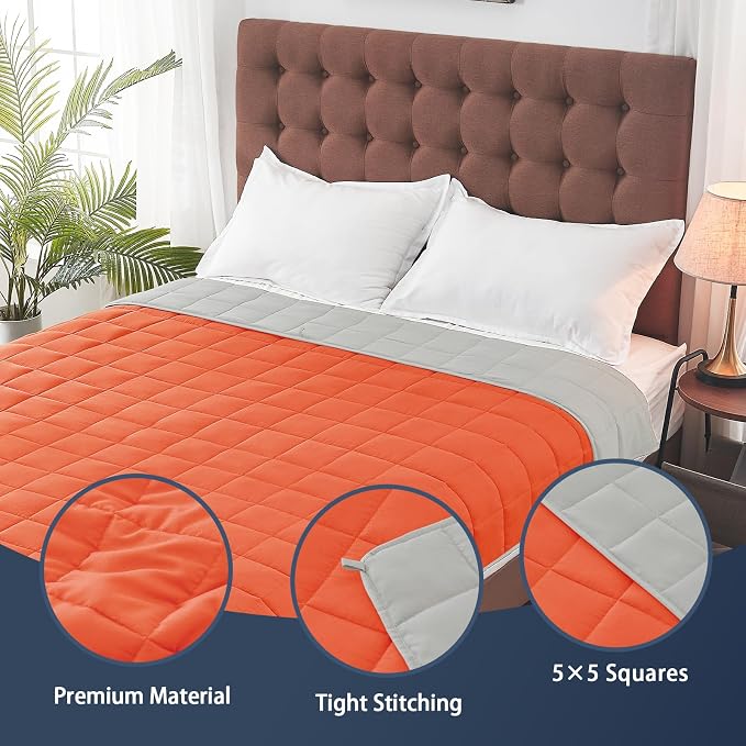 yescool Weighted Blanket for Adults Cooling Heavy Blanket for Sleeping Perfect - Image 6