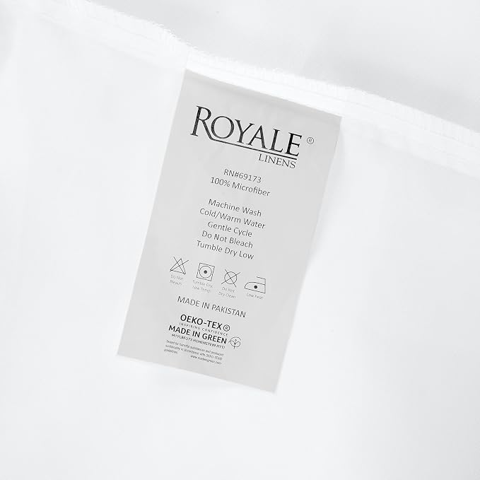 Royale Linens Fitted Sheet Twin - Image 9