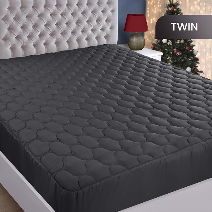 Utopia Bedding Waterproof Mattress Protector, Twin Mattress Pad, Noiseless - Image 2