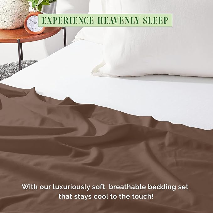 Elegant Comfort Premium Hotel Quality 1-Piece Flat Sheet, Luxury & Softest 1500 - Image 6