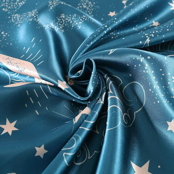 EXQ Home Satin Pillowcase for Hair Printed Sun Pillowcase Body Pillow Pillowcase - Image 4