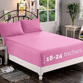 Elegant Comfort 1500 Premium Quality Fitted Sheet Ultra Soft 18-24 Inch Extra by ELEGANTCOMFORT