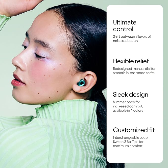 Loop Switch 2 Adjustable Ear Plugs 3 Relief Modes - Image 2