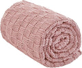 Knitted Weighted Blanket for Adult, No Beads Heavy Blanket 48” x 72'' 10lbs by Unknown
