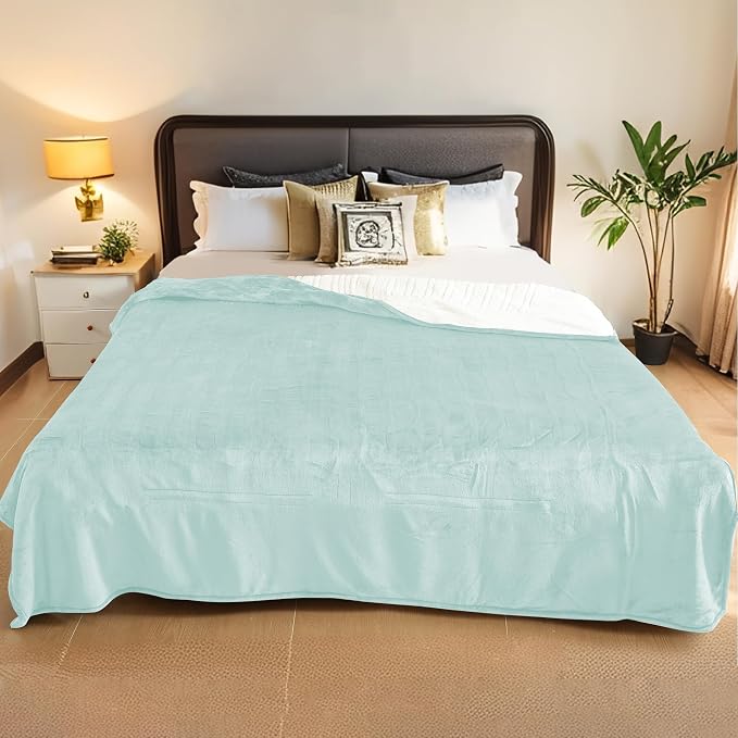 LaffyLo Electric Heated Blanket King Size 90 x 100, Dual Control, Fast Heating - Image 9