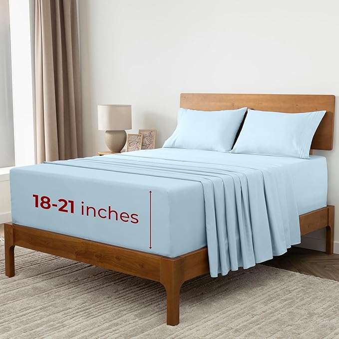 Mellanni Extra Deep Queen Sheets by Mellanni