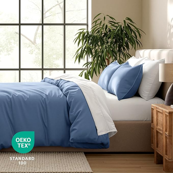 Bare Home Bedding Duvet Cover Queen Size - Image 5