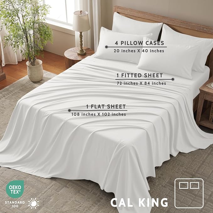 Cal King Size Sheets Set - Image 2