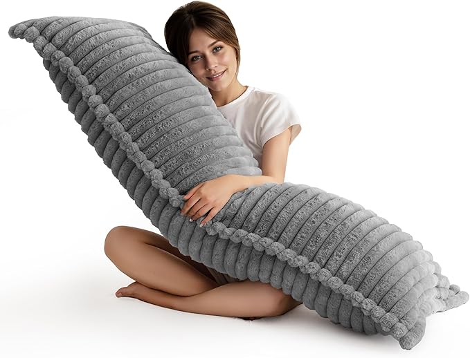 HIGOGOGO Memory Foam Body Pillow, Thickened Large Long Bed Pillow by HIGOGOGO