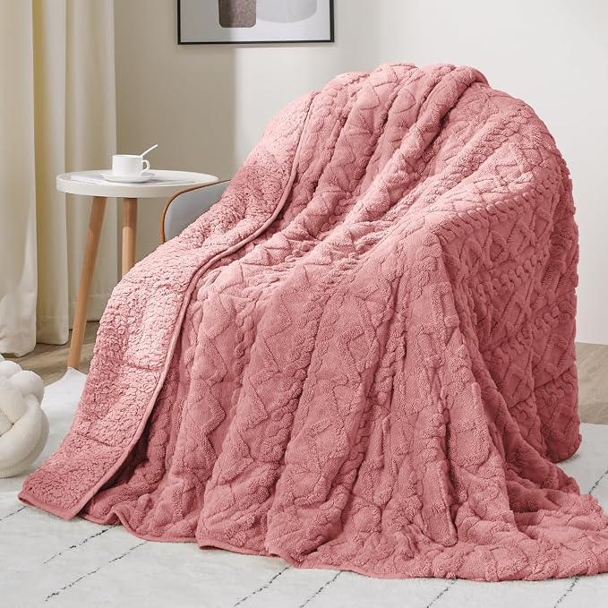 Drewin Weighted Blanket for Adults Queen Size 15lbs, Soft Cozy Turtleback by Home