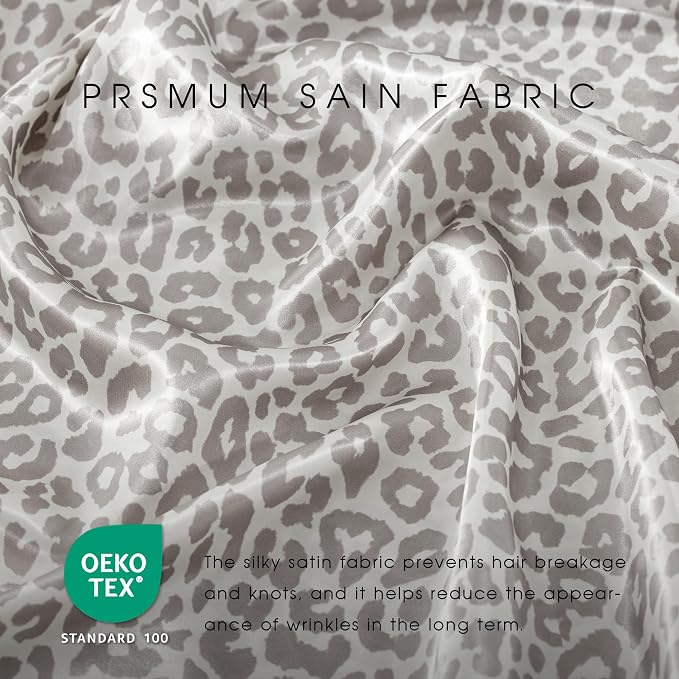FreshCulture Satin Sheets Queen Size Bed Set- 4 Piece Luxury Soft Silky Queen - Image 5