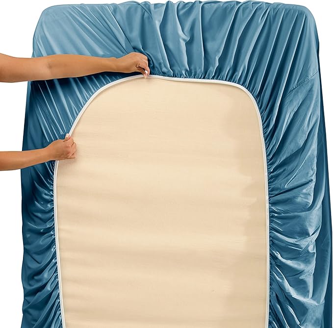 Hearth & Harbor Extra Deep Pocket Queen Sheets Sets - Image 4
