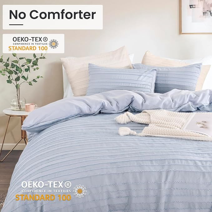 NEXHOME PRO Duvet Cover, Soft and Lightweight 100% Washed Microfiber Comforter - Image 3